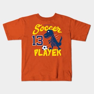 Soccer Rex Kids T-Shirt